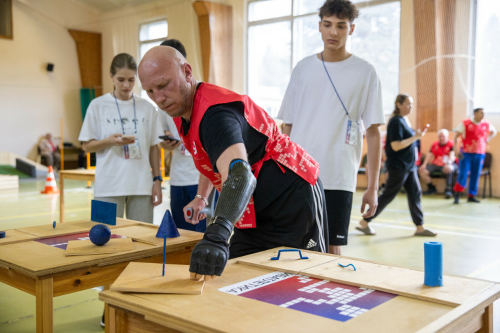 Ветеран СВО участвует в федеральном проекте по кибатлетике