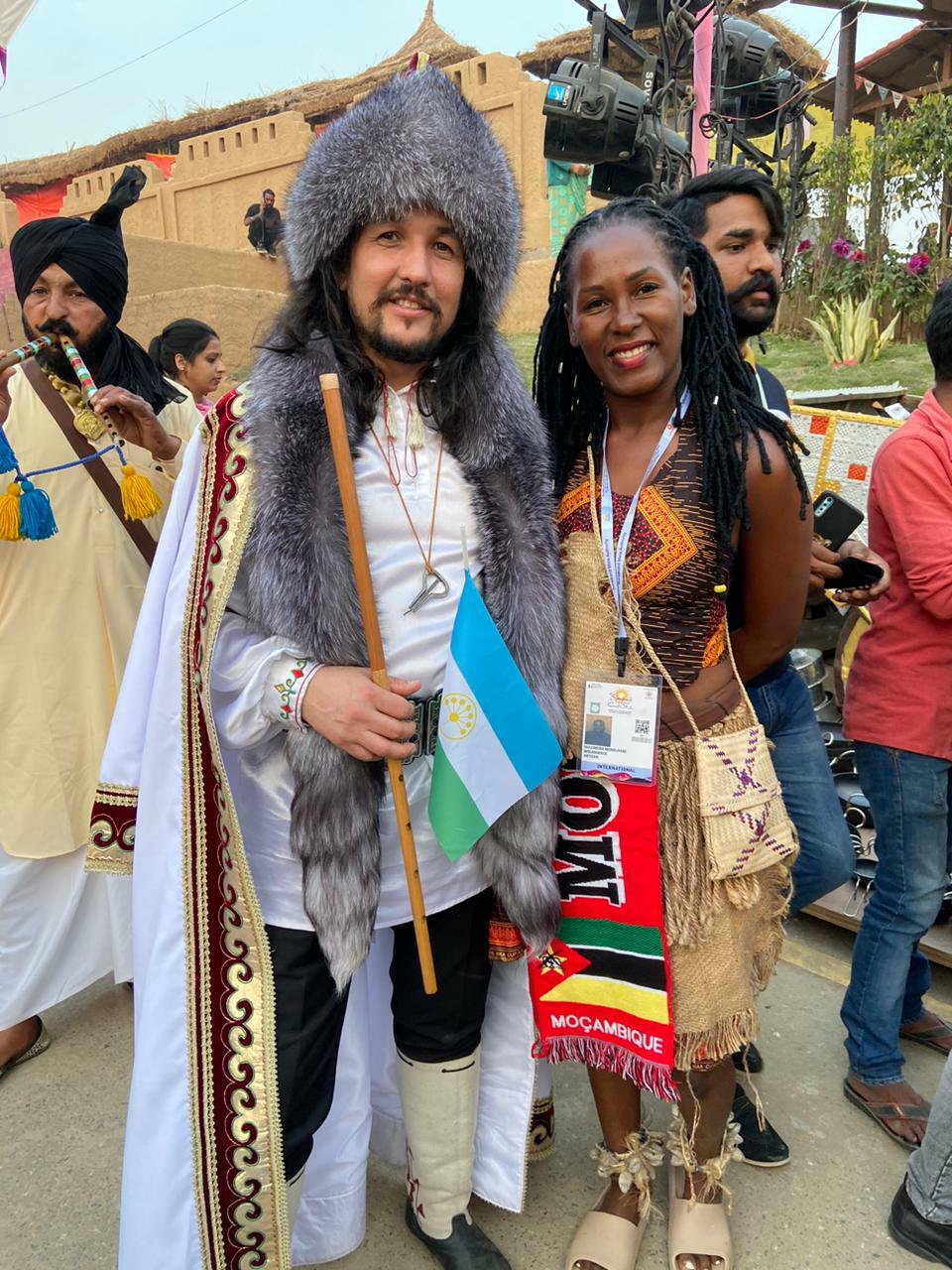 Башкирская делегация приняла участие в национальном параде Международного фестиваля в Индии