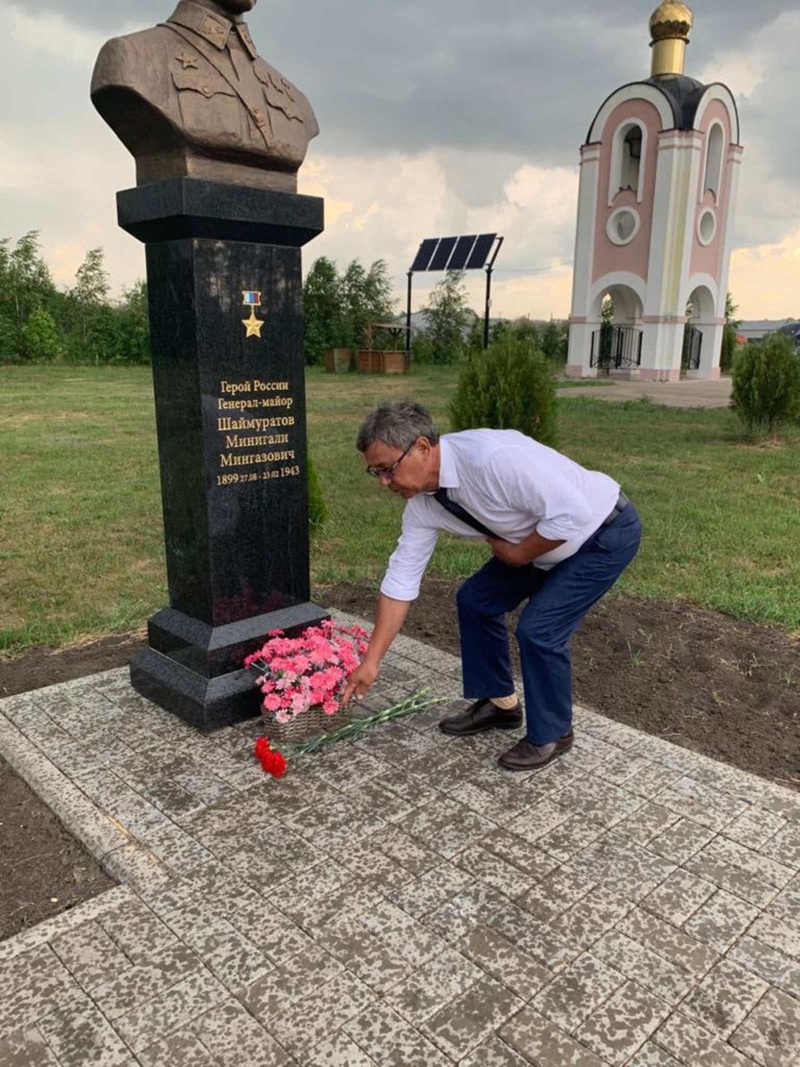 Башкирская делегация посетила Мемориальный комплекс «Тербунский рубеж»