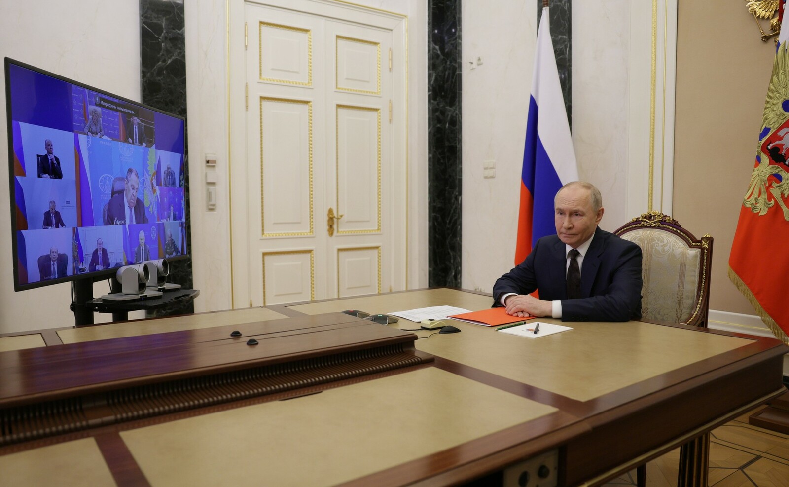 Совещание с постоянными членами Совета Безопасности