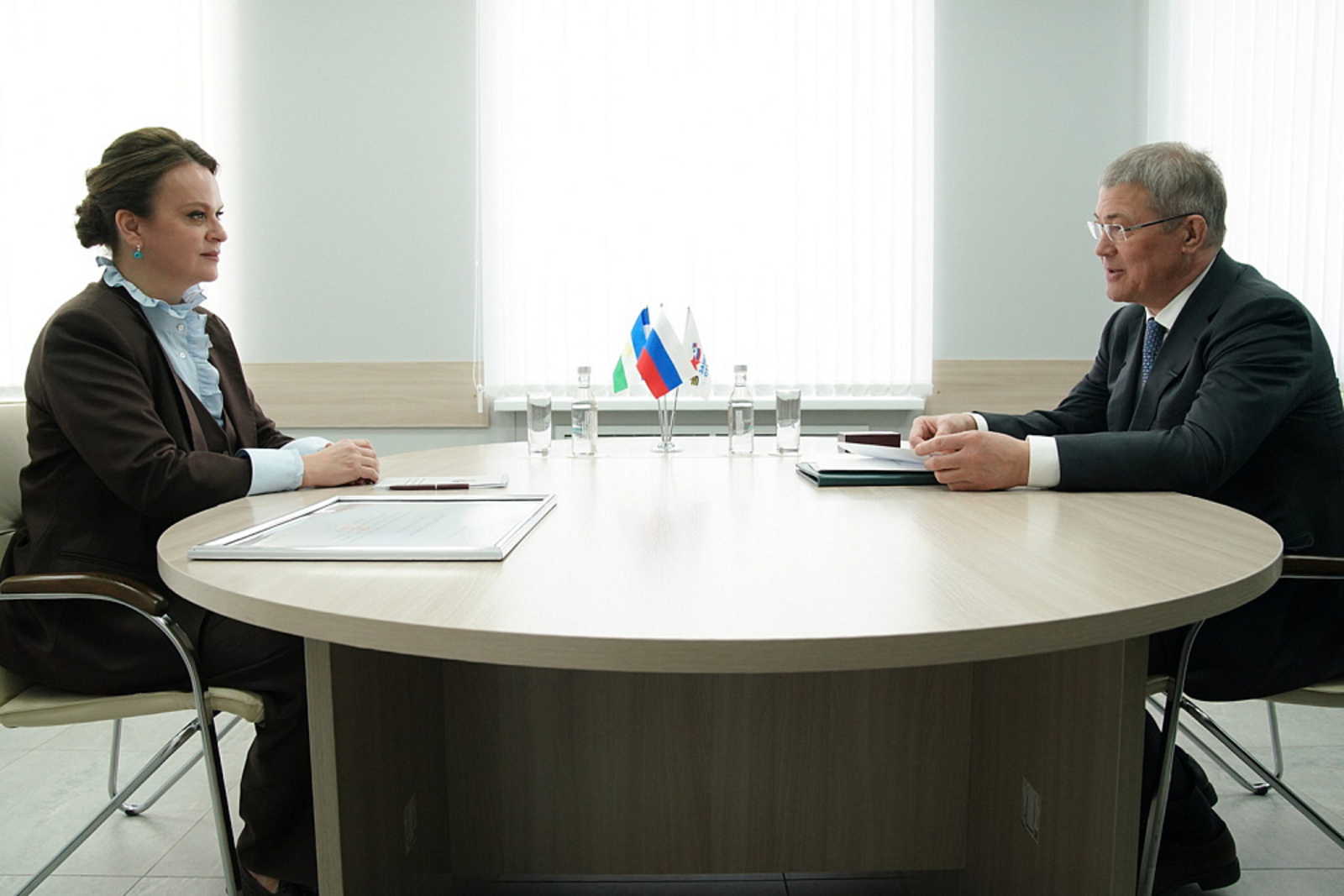 Рабочая встреча с Анной Цивилевой