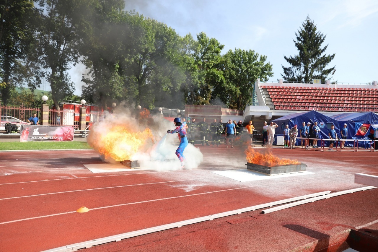 Спортсменка из Башкирии установила новый мировой рекорд в пожарно-спасательном спорте