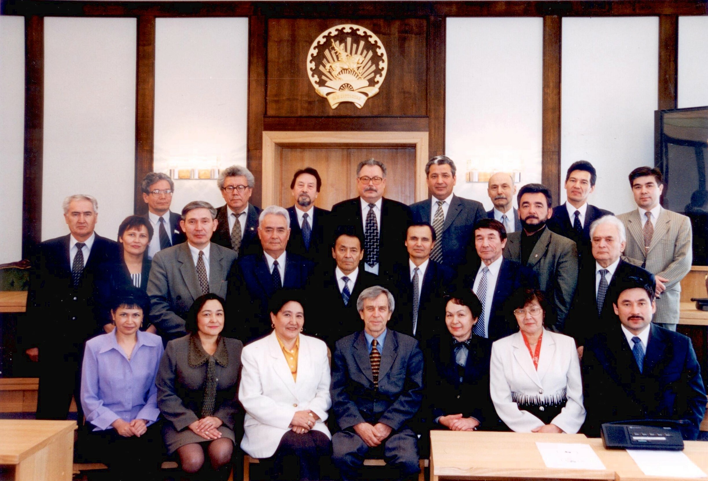 Ҡоролтайҙың тәүге башҡарма комитеты ағзалары.