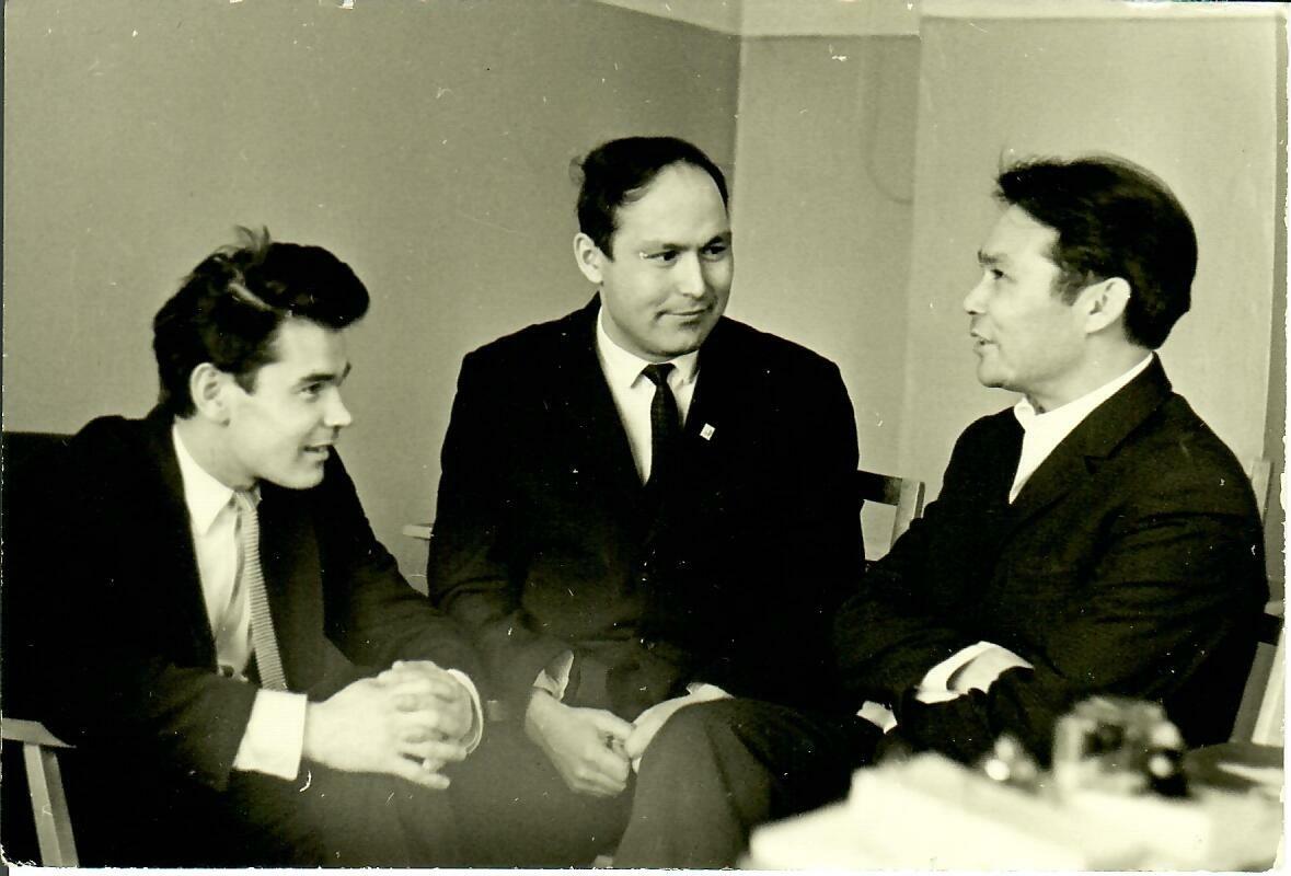Ирек Кинйәбулатов, Рәшит Шәкүр һәм Рәшит Солтангәрәев. 1968 йыл.