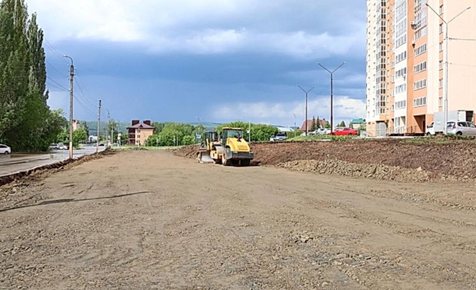 В Октябрьском благоустроят парк вдоль улицы Клинова