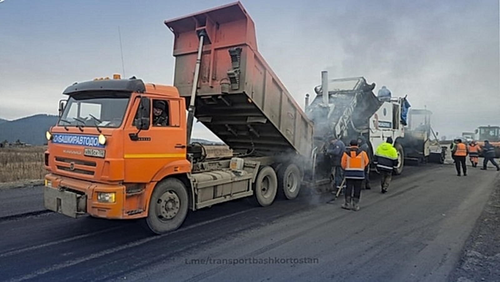 Завершается ремонт 6 км дороги Стерлитамак – Белорецк – Магнитогорск