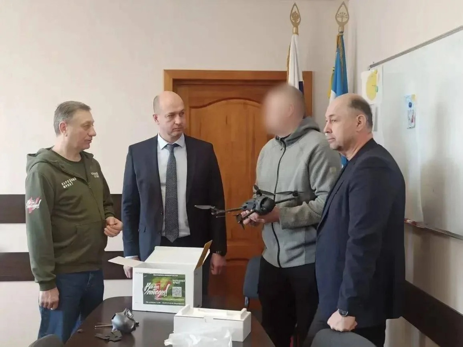 Журналисты Башкирии передали товарищу на фронт БПЛА