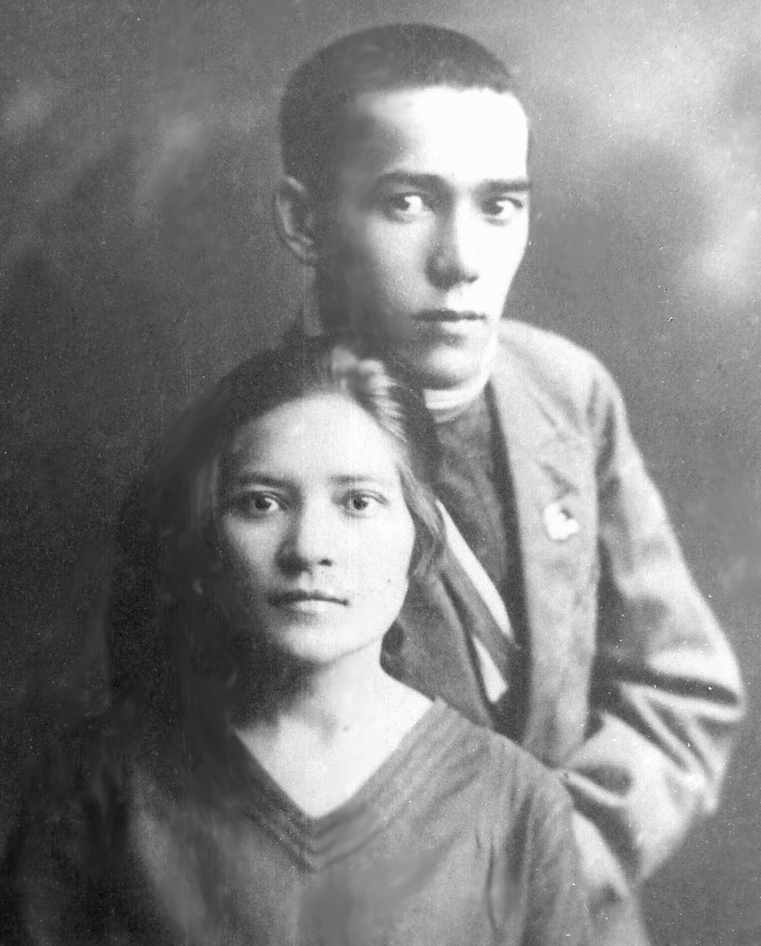 Сагит и Фардана Агишевы, 1929 г.