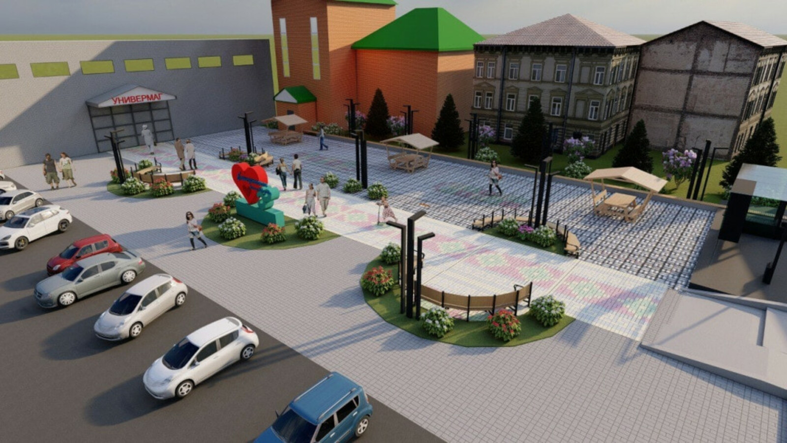 В 2023 году в селе Николо-Берёзовка будет благоустроен сквер на центральной площади