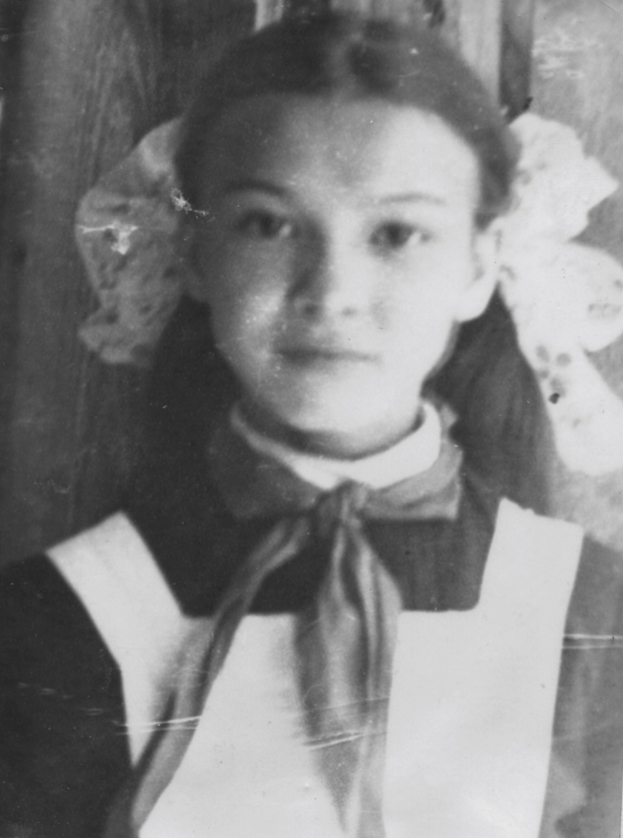 Мәктәп йылдарында.