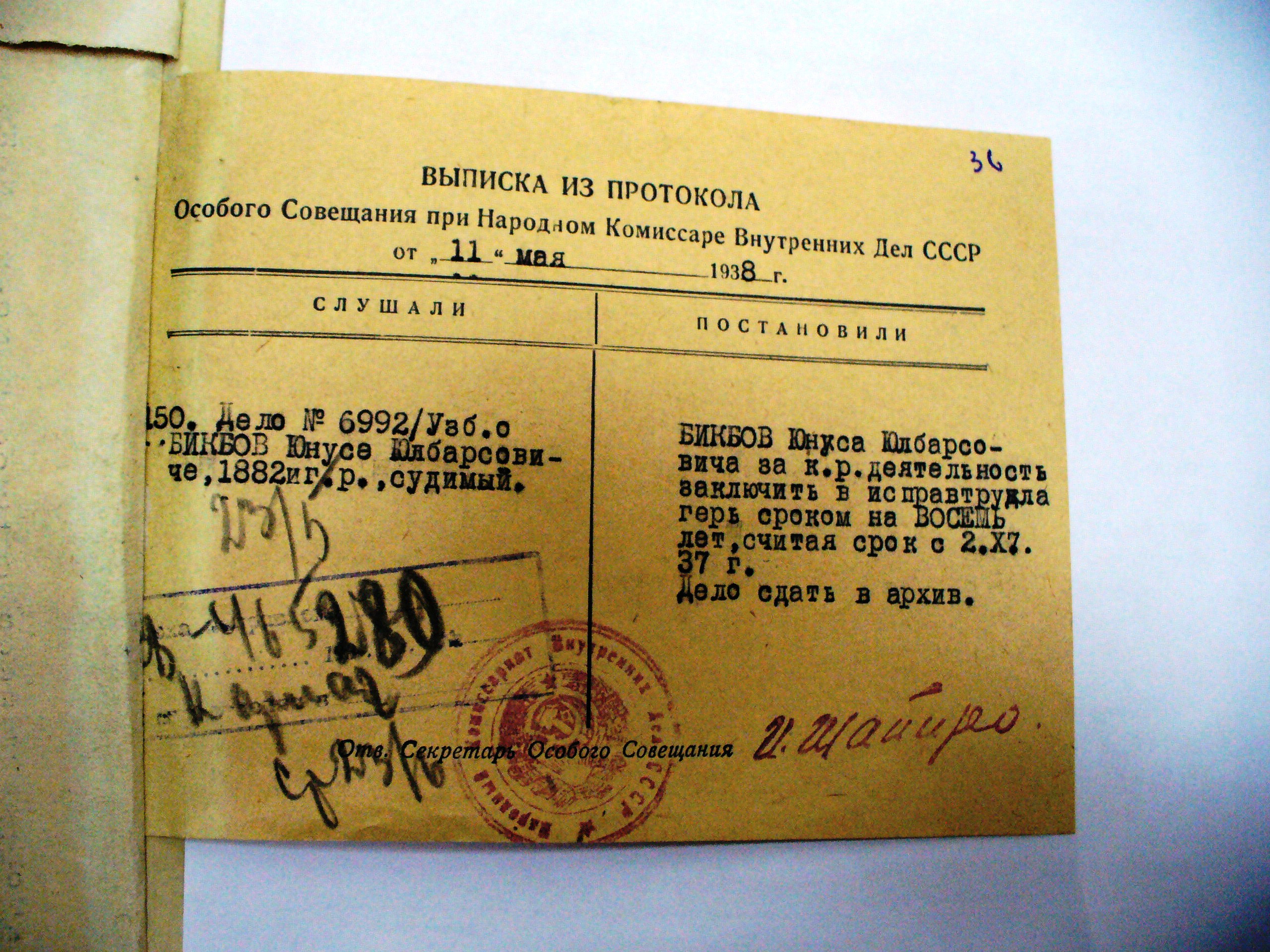 Юнус Бикбов – первый председатель Башкирского правительства