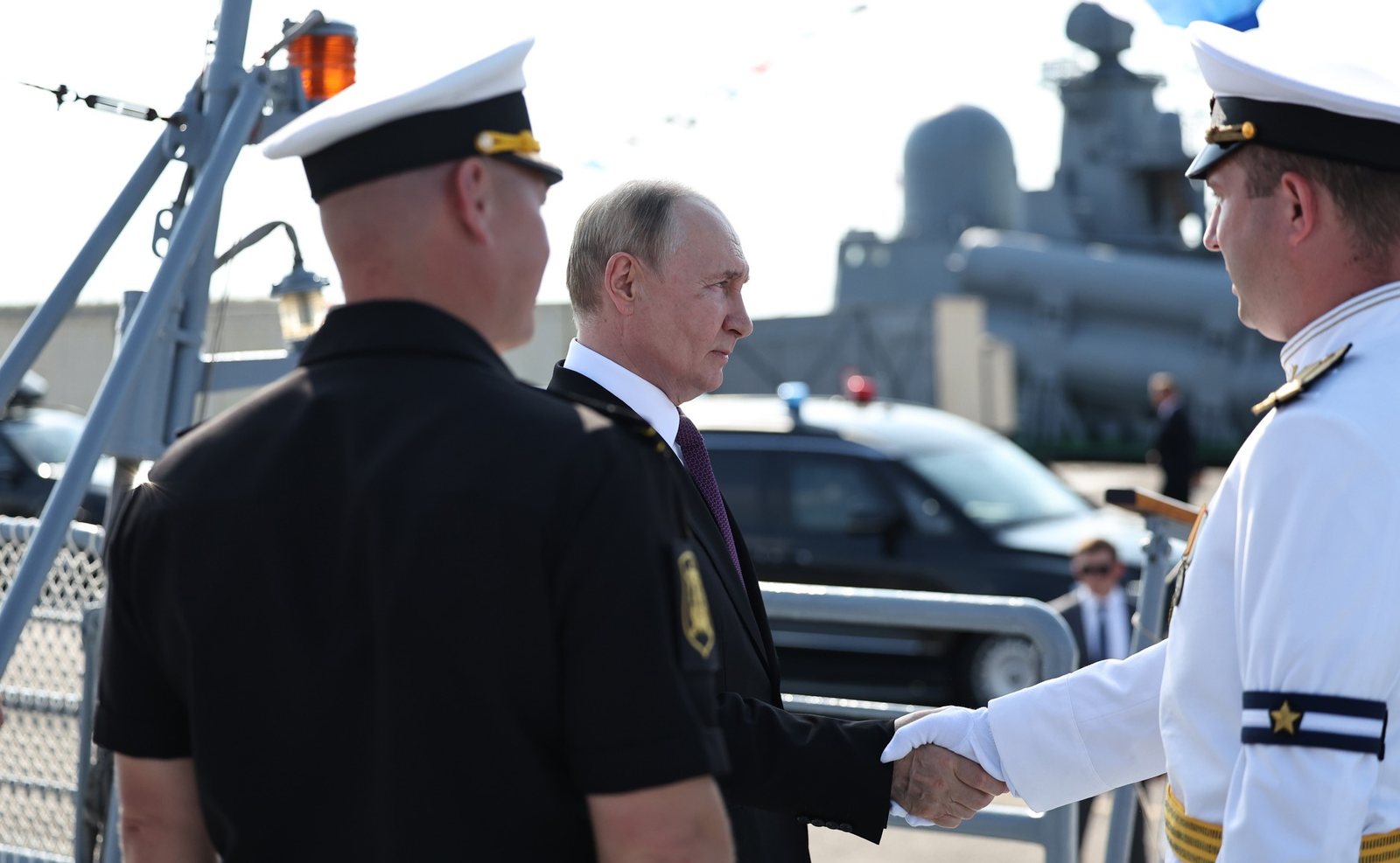 Владимир Путин посетил Кронштадт