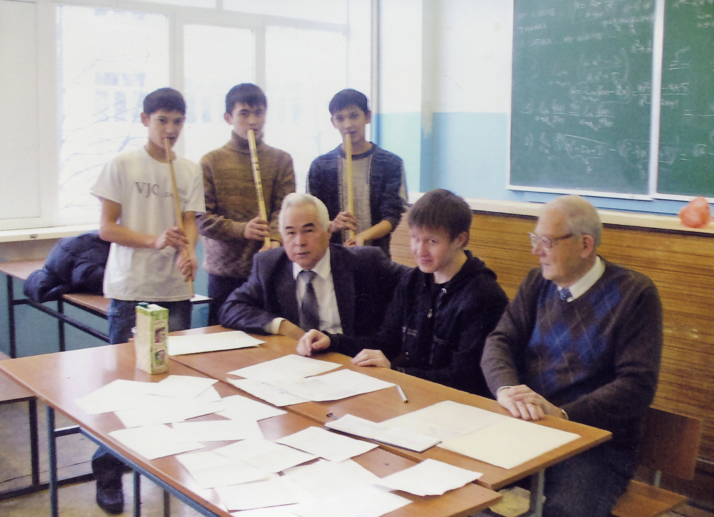 Экзамен под курай.