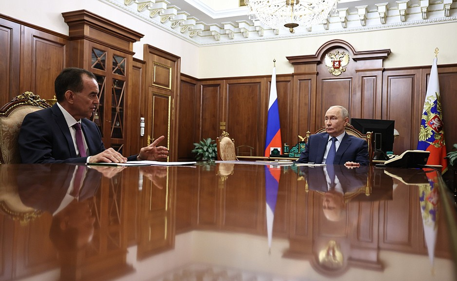 Встреча с губернатором Краснодарского края Вениамином Кондратьевым