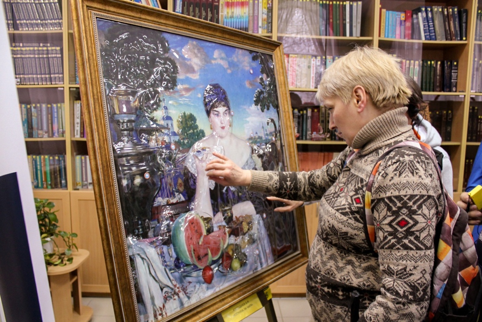 Первая в столице Башкортостана инклюзивная выставка «Тактильный мир искусства»