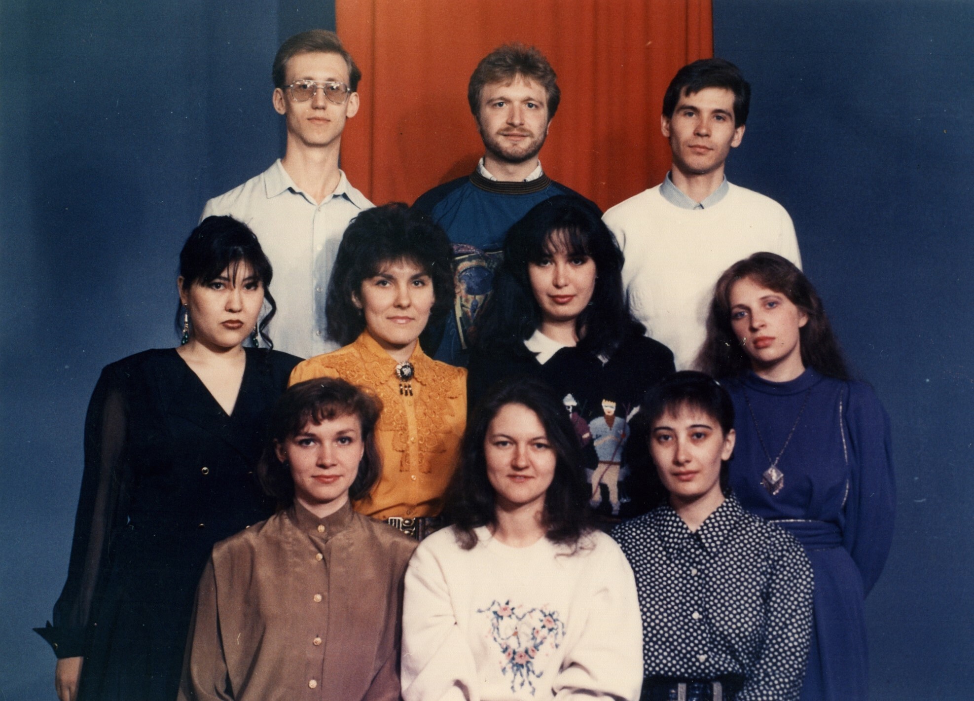 Аспиранты БашГУ. 1993 г.