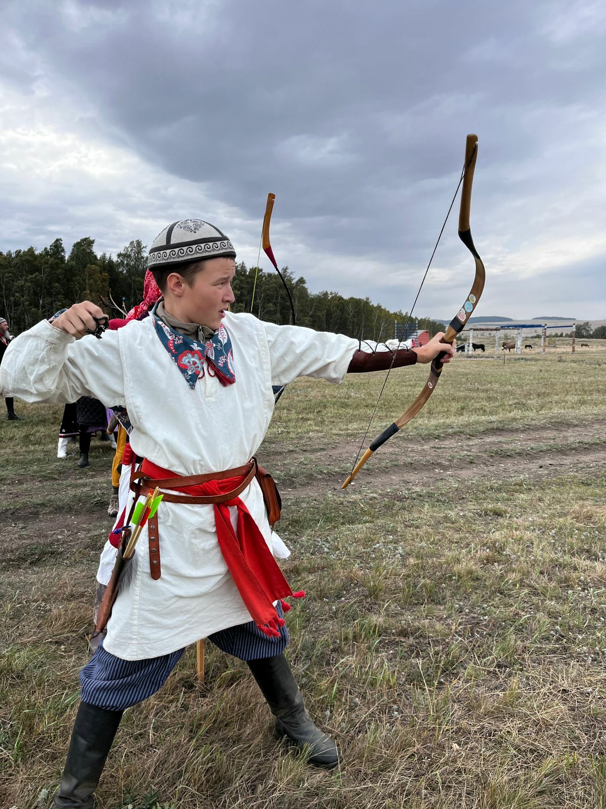 Батырхан Гайсин - один из самых юных участников соревнований.