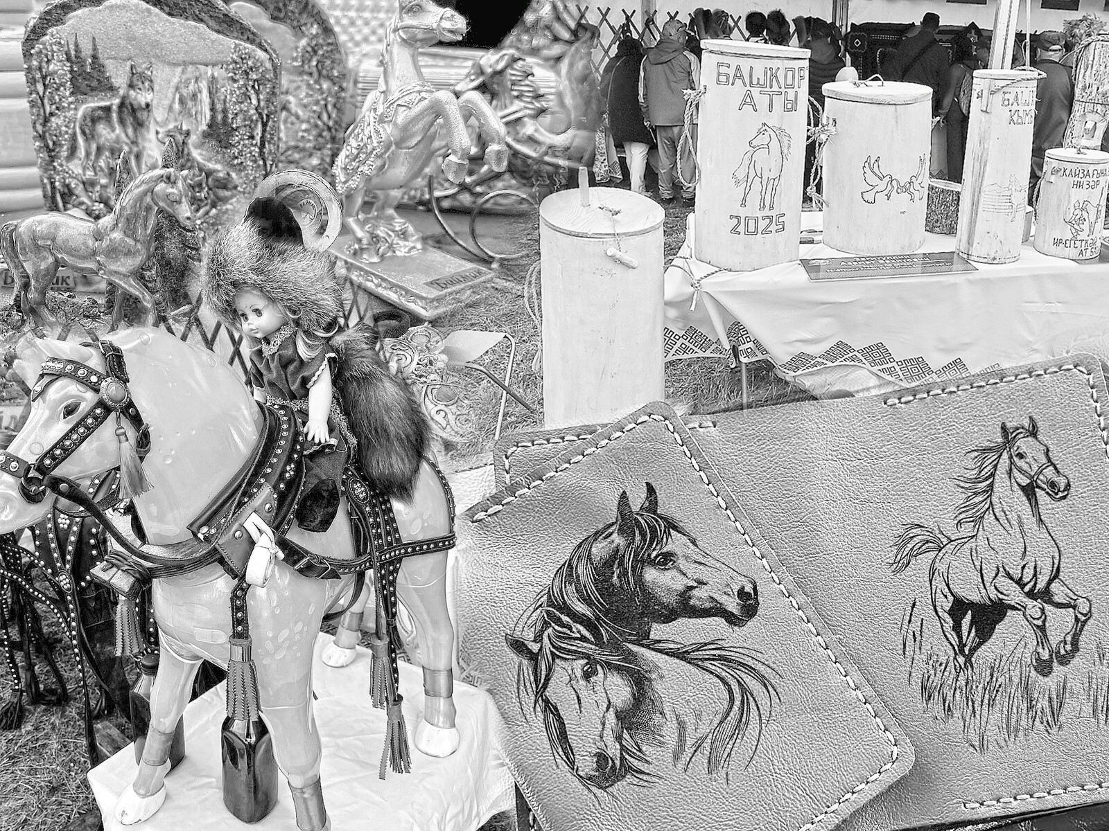 Традиционные ремесла оживают на фестивале «Башҡорт аты».