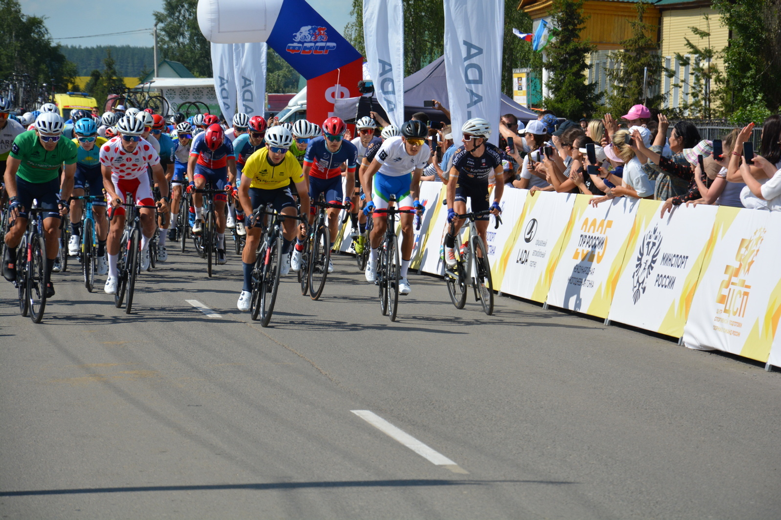 «Тур России» в Кармаскалинском районе