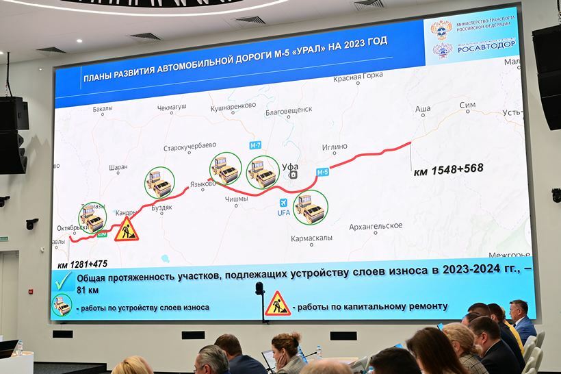 В Правительстве Башкортостана обсудили ход ремонта федеральных трасс