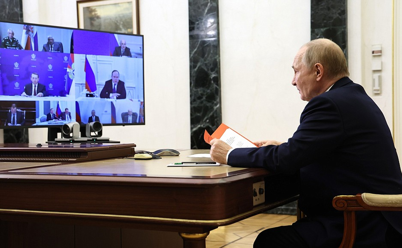 Совещание с постоянными членами Совета Безопасности