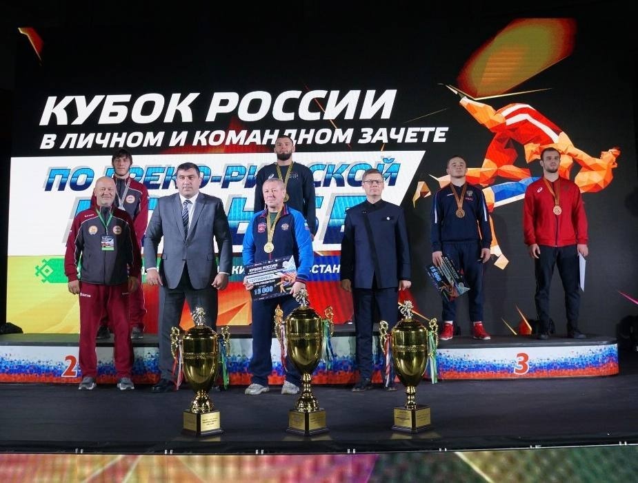 Борец из Башкирии завоевал золотую медаль на Кубке России по греко-римской борьбе