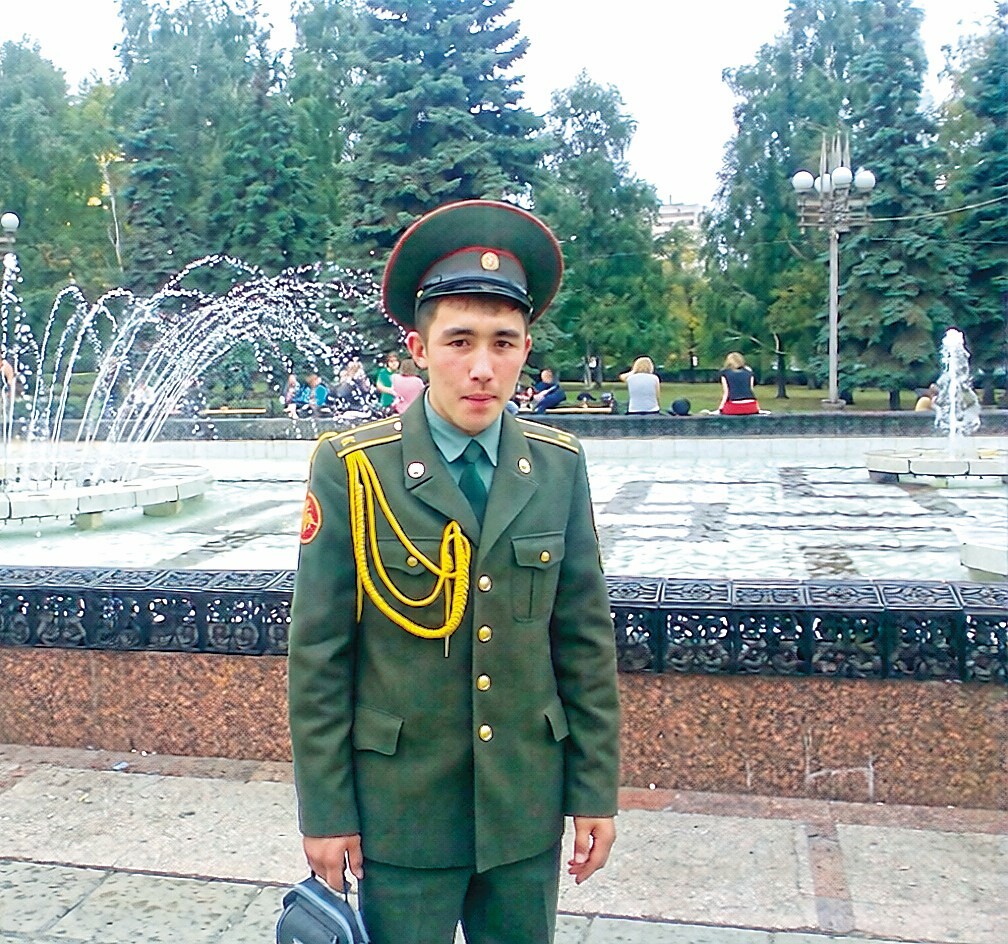 Курсант Алтынбаев.