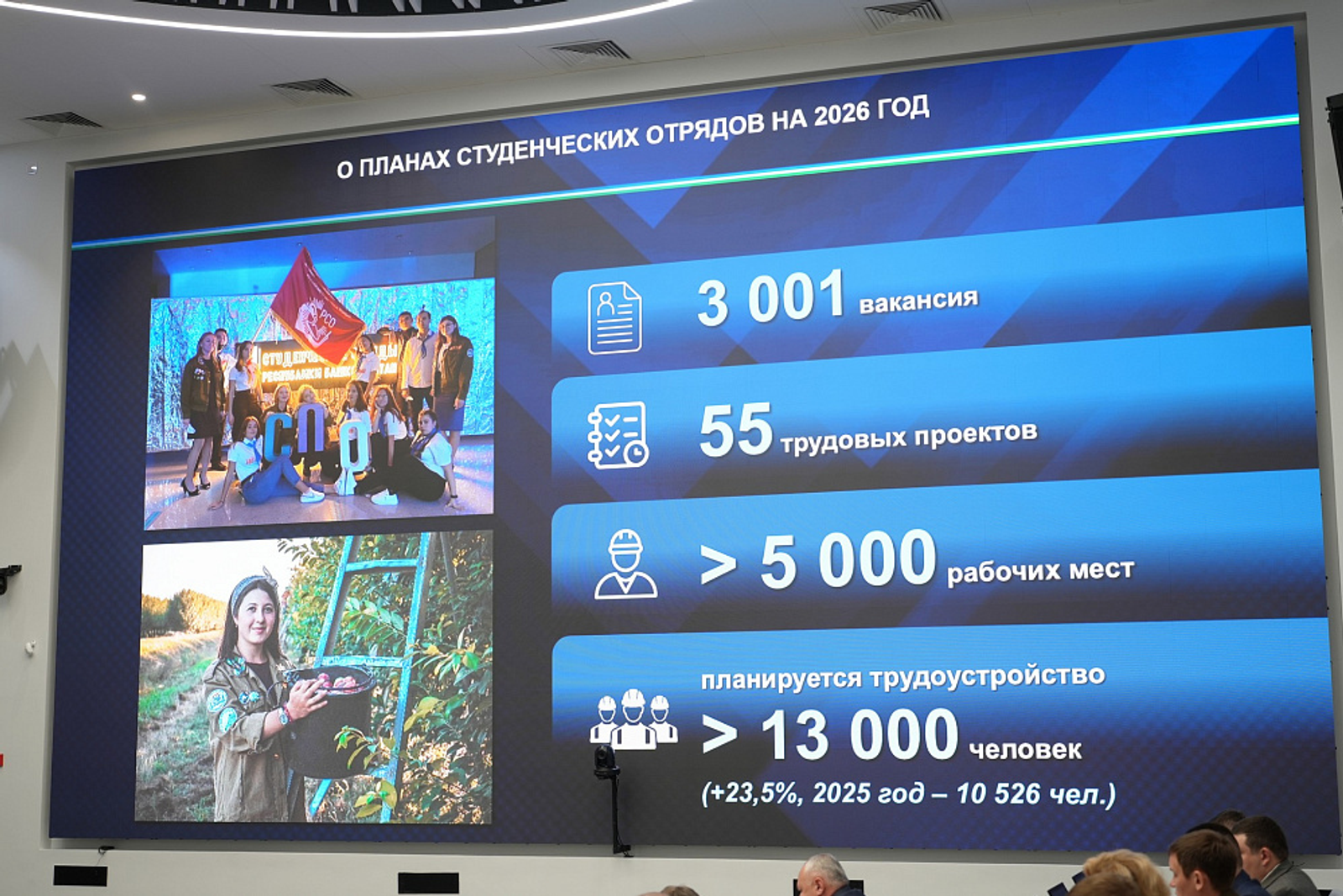 Участников студотрядов - трудоустроят