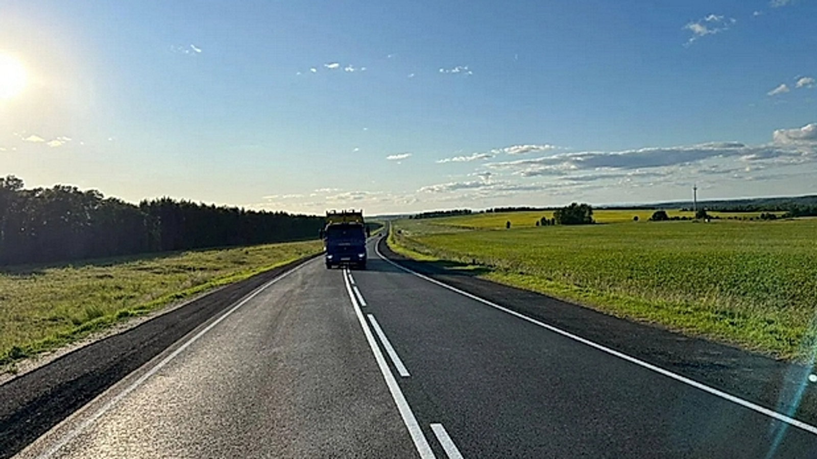 Отремонтированы четыре участка дороги Уфа—Бирск—Янаул