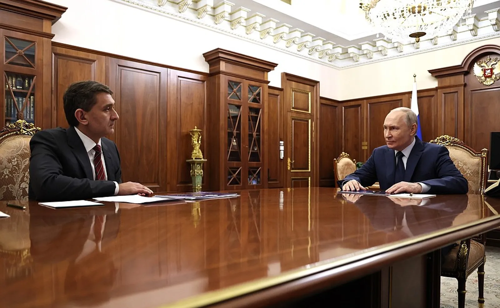 Встреча с главой компании «Россети» Андреем Рюминым