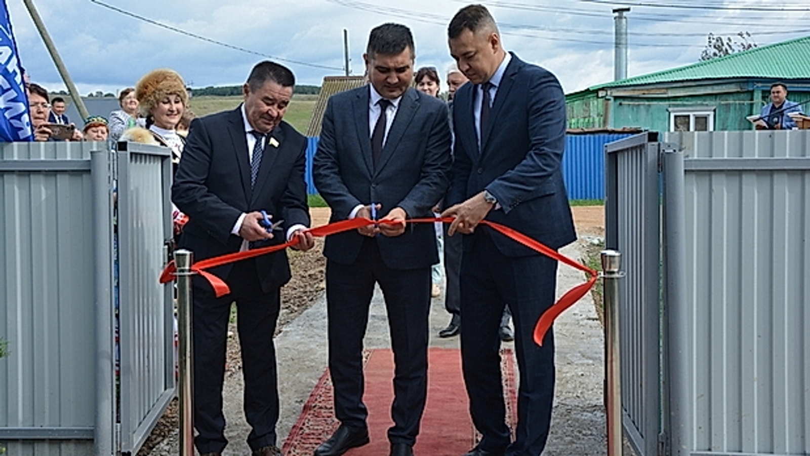 В Гафурийском районе открылся новый ФАП