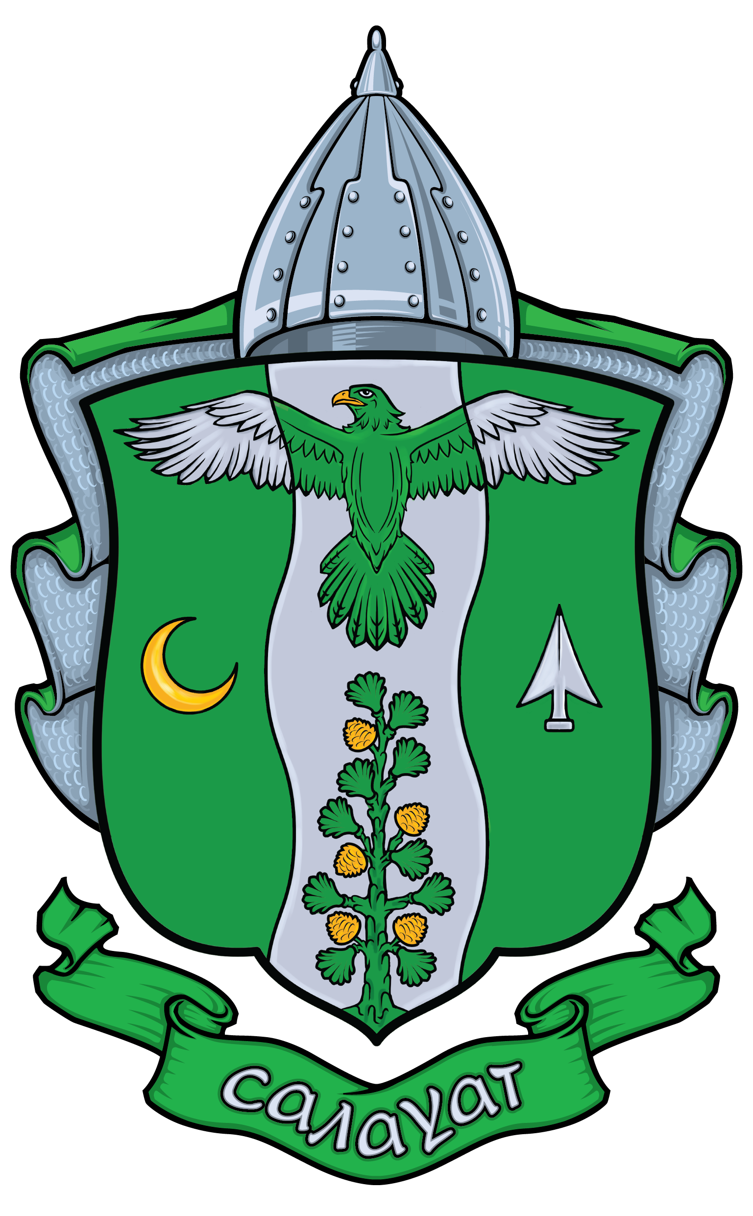 Герб рода унлар.